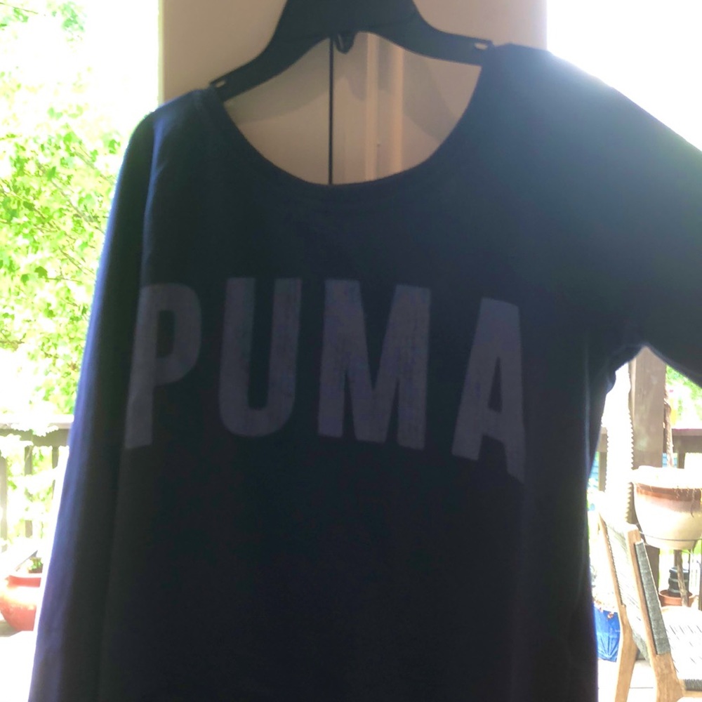 Purple Puma sweatshirt size small